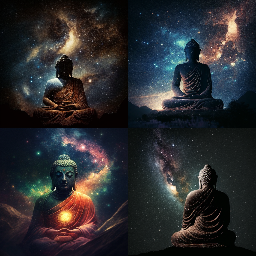 universe, star, light, buddha, wisdom universe, star, light, buddha, wisdom