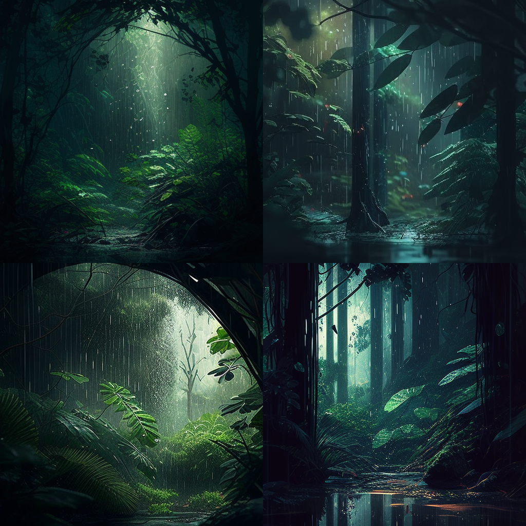raining inside forest, green, light, beautiful ... raining inside forest, green, light, beautiful ...