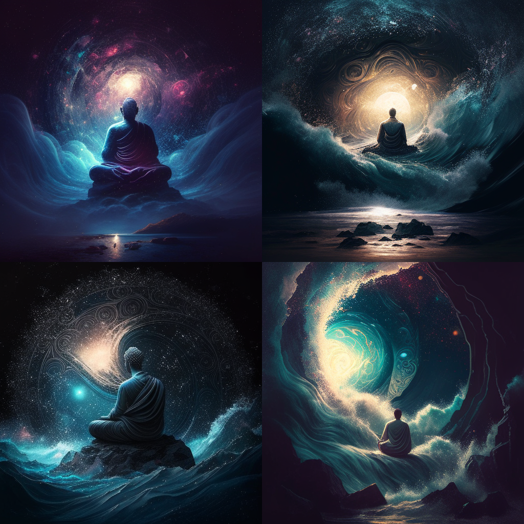 galaxy, universe, full body, sitting, buddha, ... galaxy, universe, full body, sitting, buddha, ...